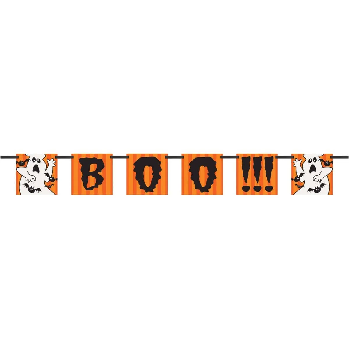 4ft Ghost "BOO" Halloween Banner