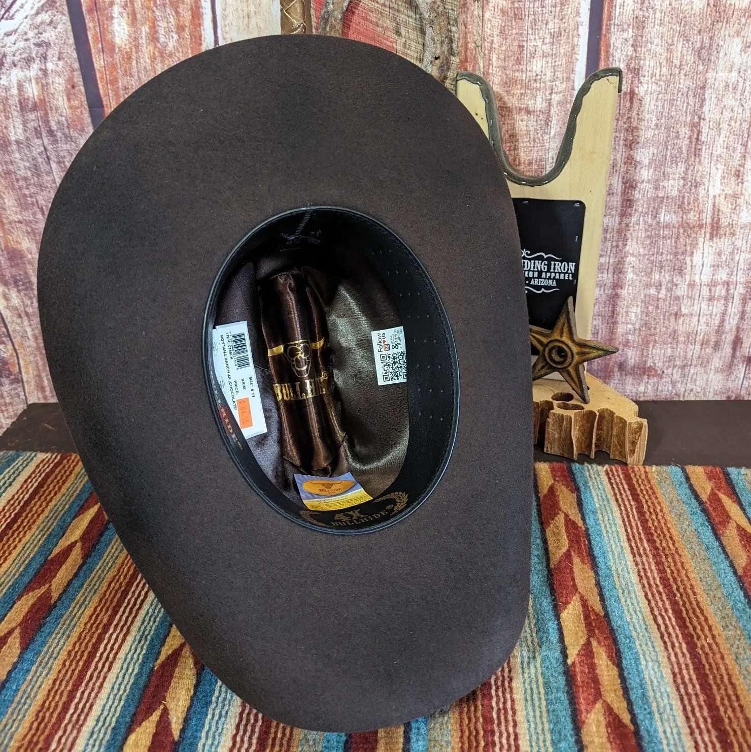 4X Wool Hat "Montana Ranch"  by Bullhide   0858CH