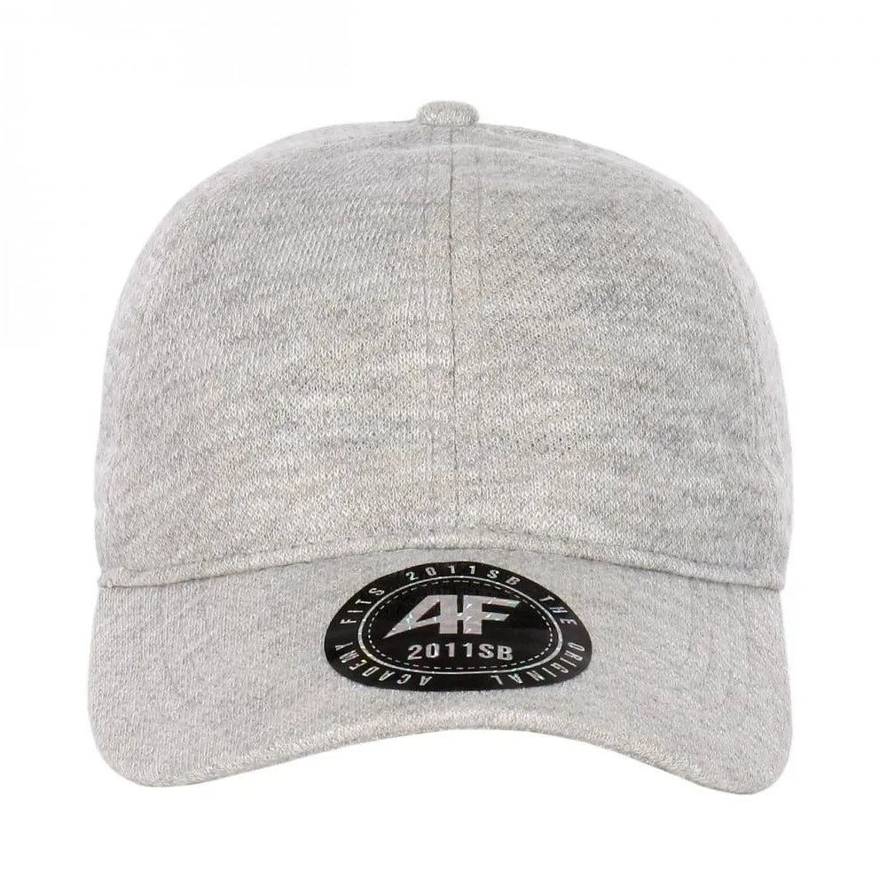 6 Panel Low Profile Soft Marled Cotton Curved Visor Baseball Cap with Buckle Back Closure