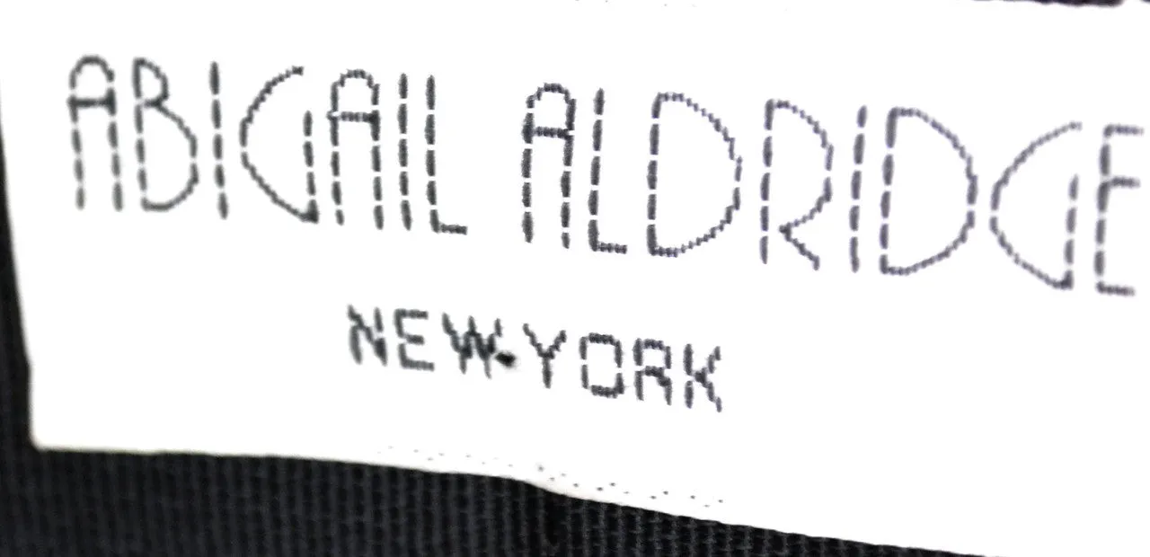 Abigail Aldridge New York Designer Vintage Beret Hat Velvet