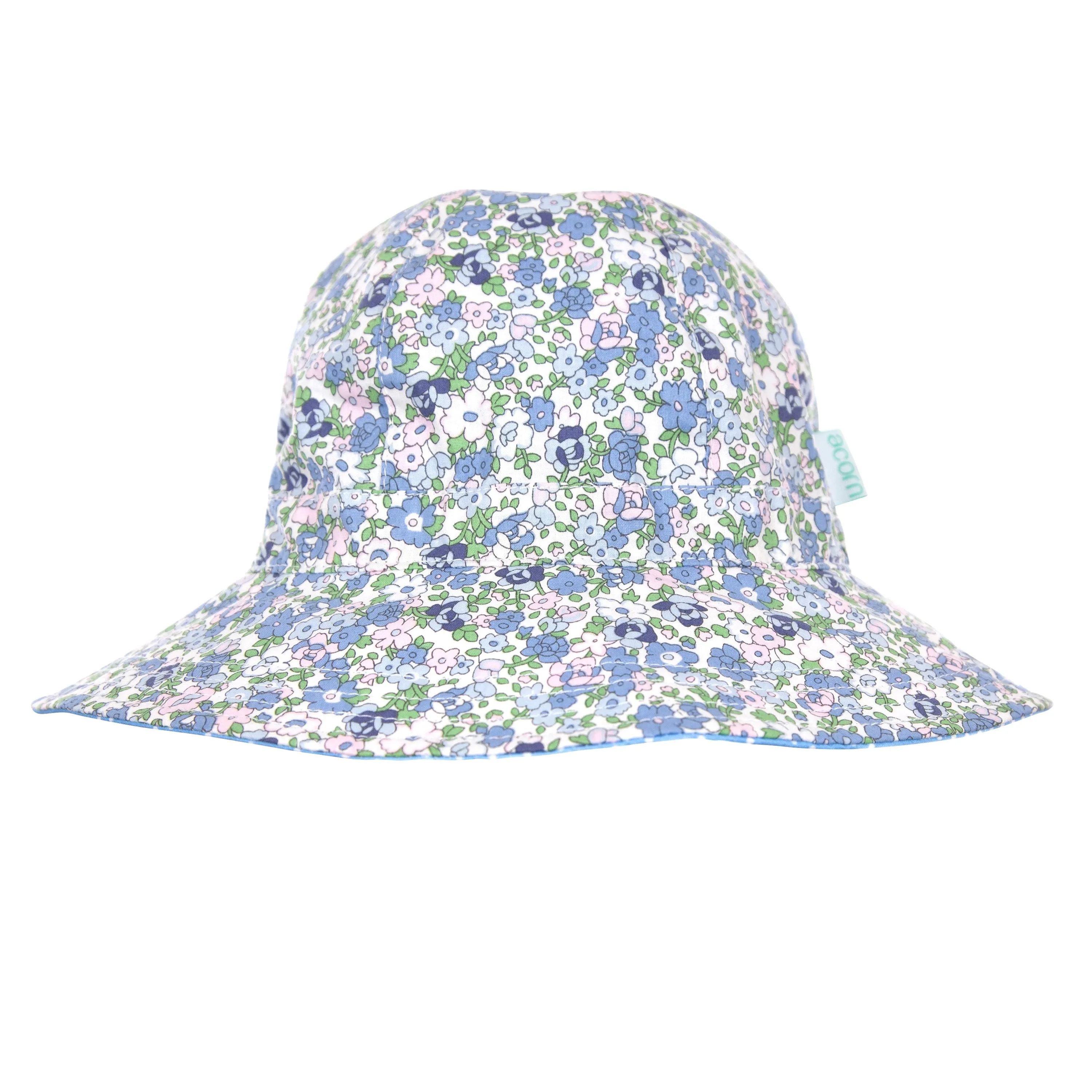 Acorn Sophia Wide Brim Reversible Sunhat