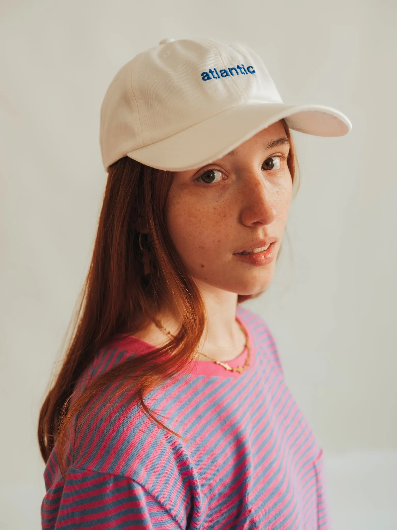 ATLANTIC BASEBALL CAP OFF-WHITE