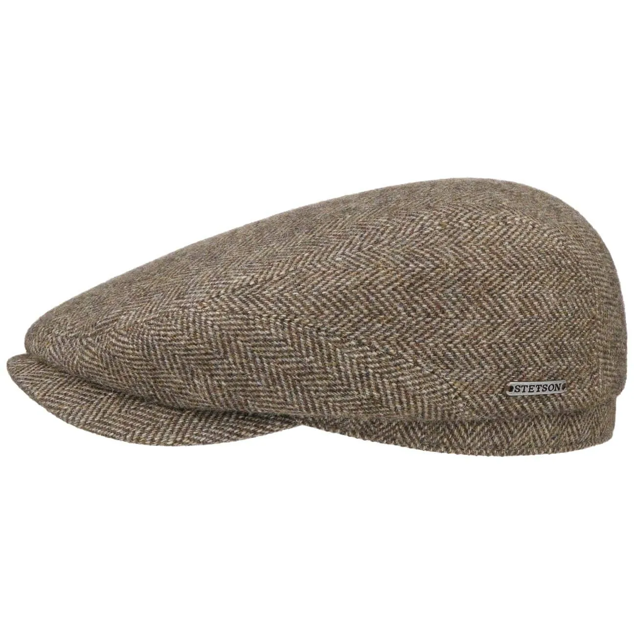 Belfast Classic Wool Flat Cap by Stetson