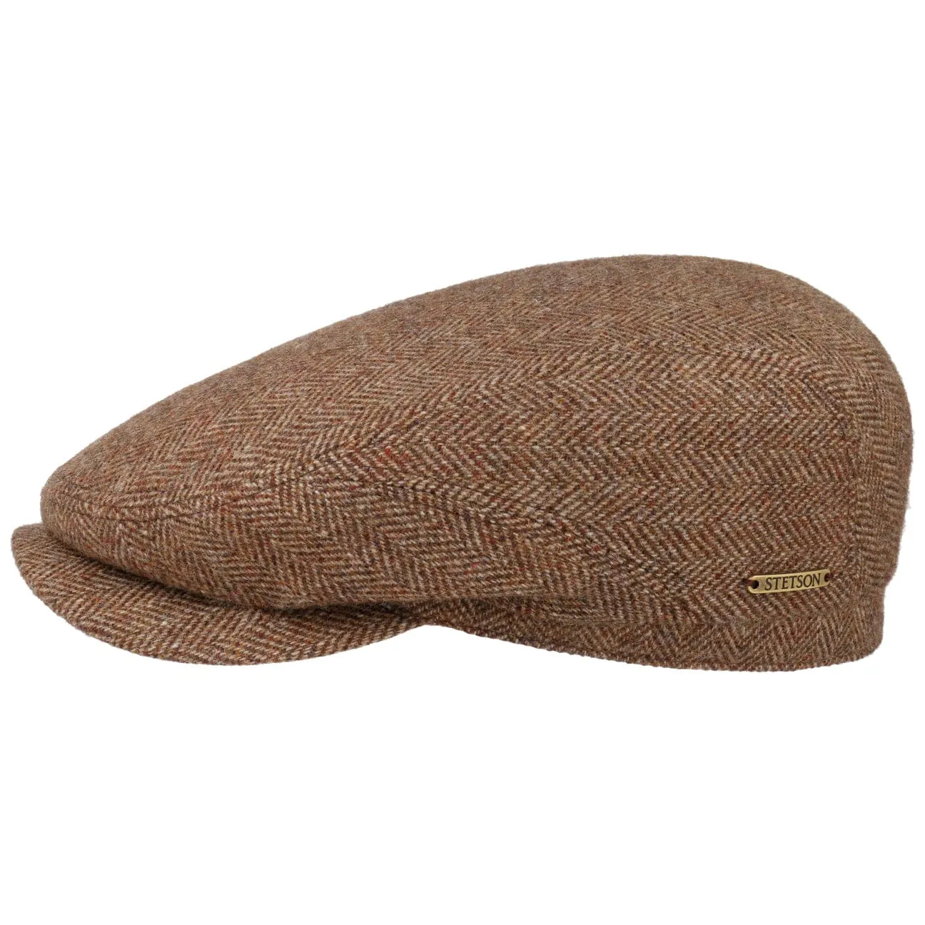 Belfast Classic Wool Flat Cap by Stetson