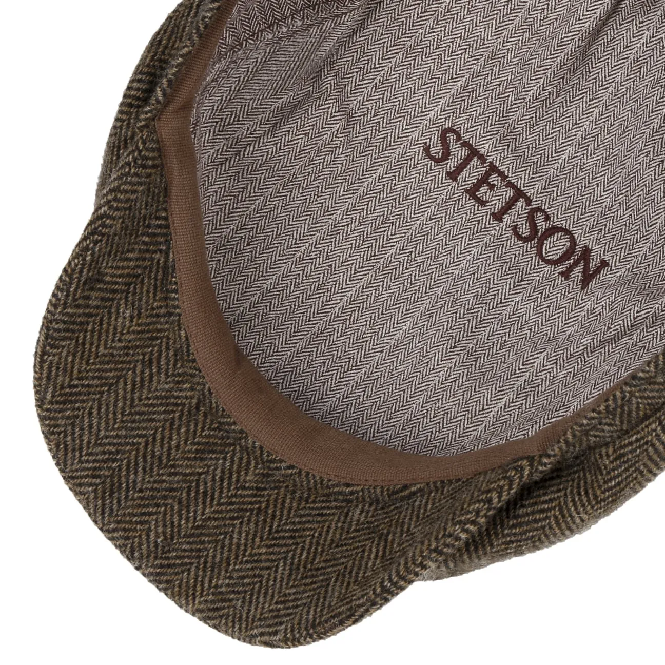 Belfast Classic Wool Flat Cap by Stetson