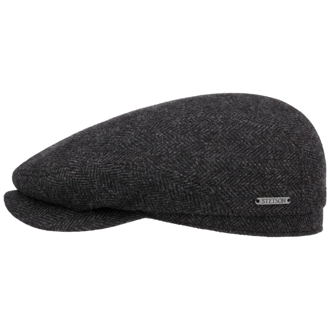 Belfast Classic Wool Flat Cap by Stetson
