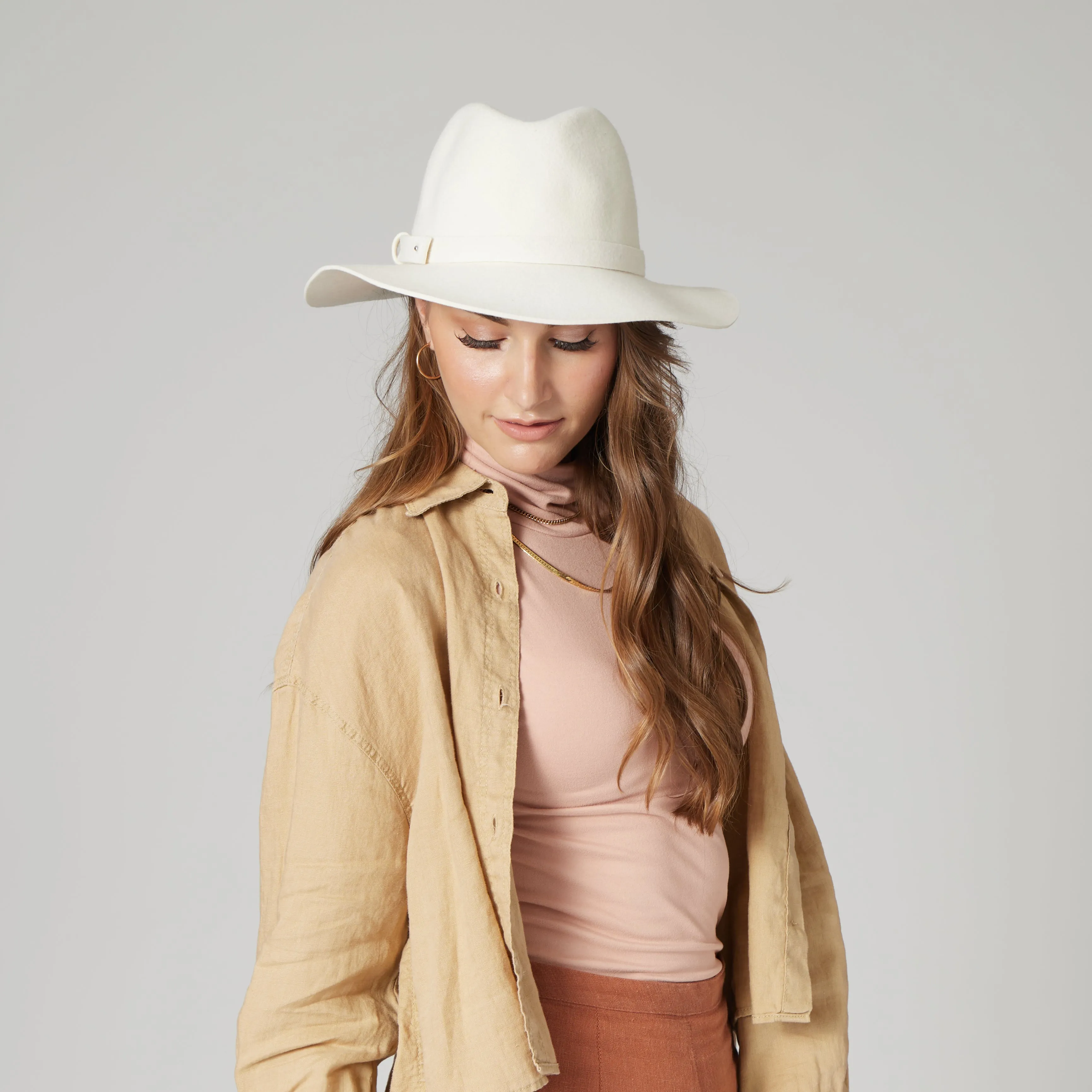 Beyond Prairie Fedora - Women's Packable Fedora With Felt Band