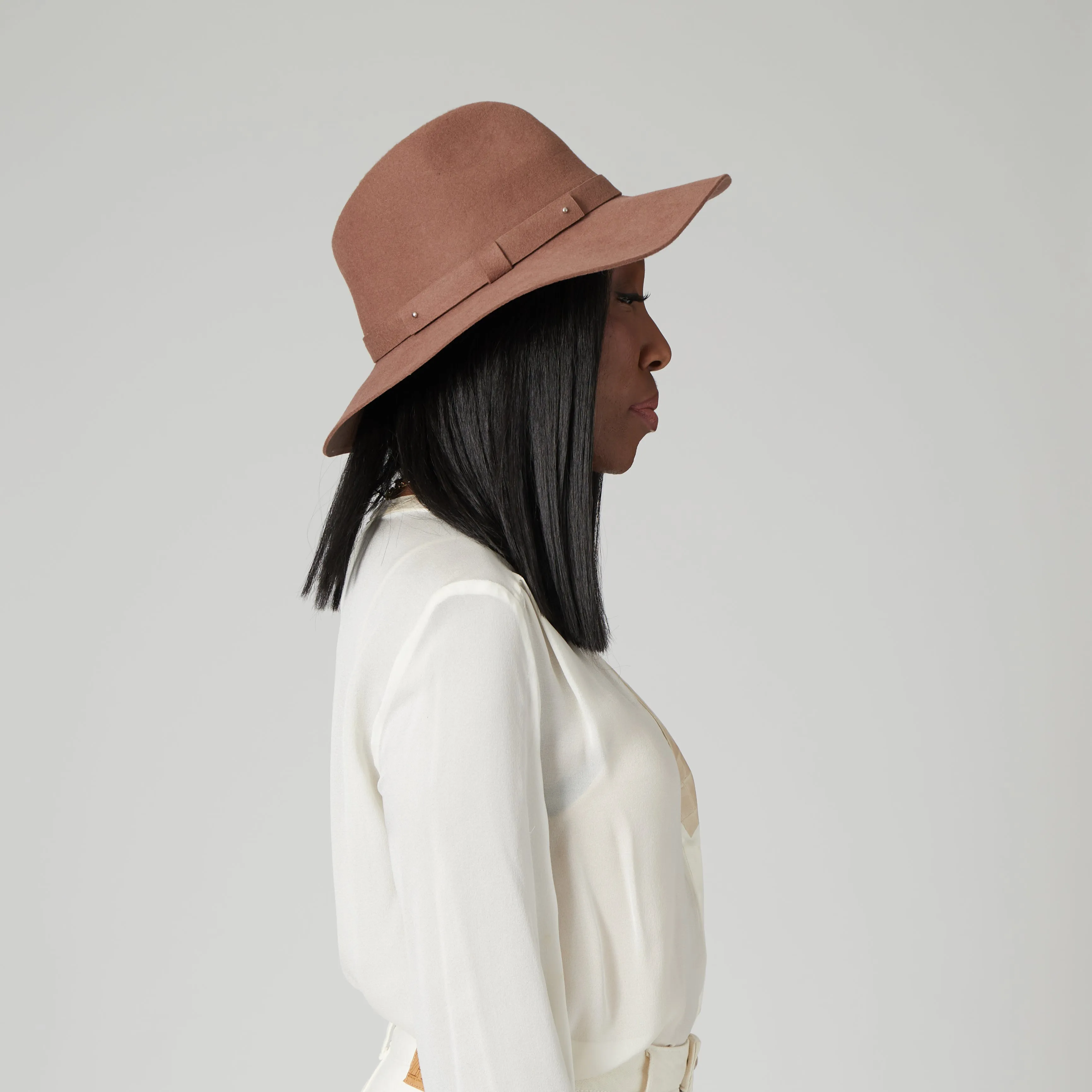 Beyond Prairie Fedora - Women's Packable Fedora With Felt Band