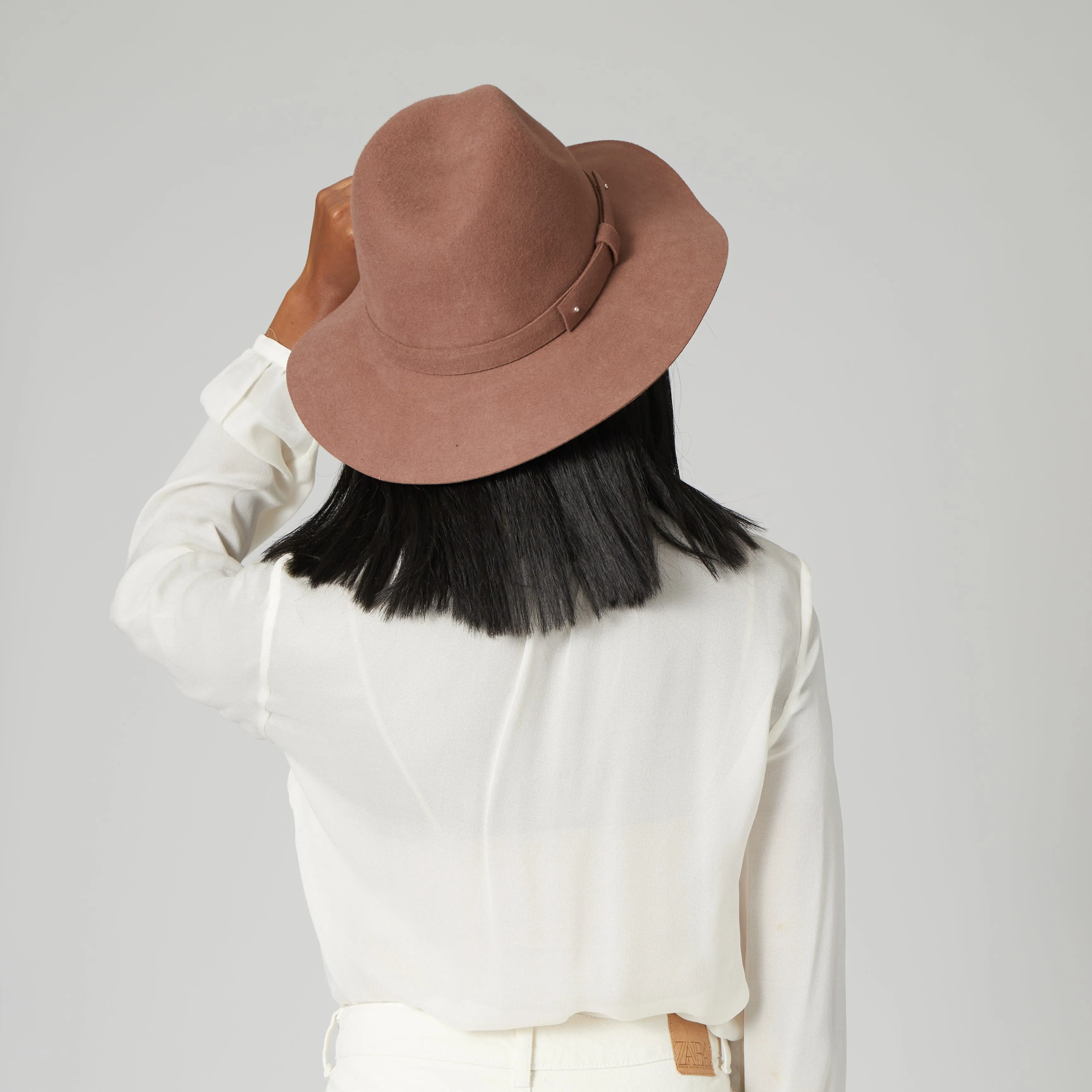 Beyond Prairie Fedora - Women's Packable Fedora With Felt Band