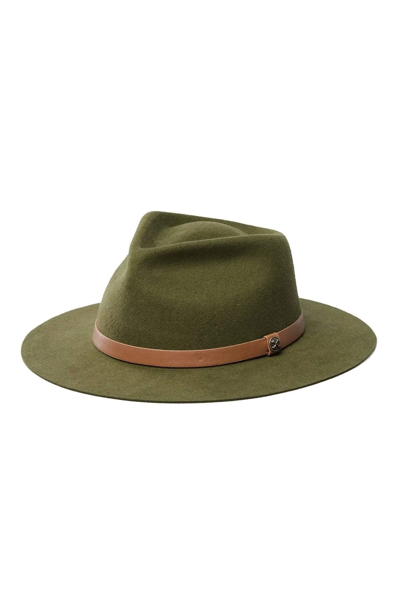 BILLY BONES CLUB WIDE BRIM FEDORA - GREENED OUT