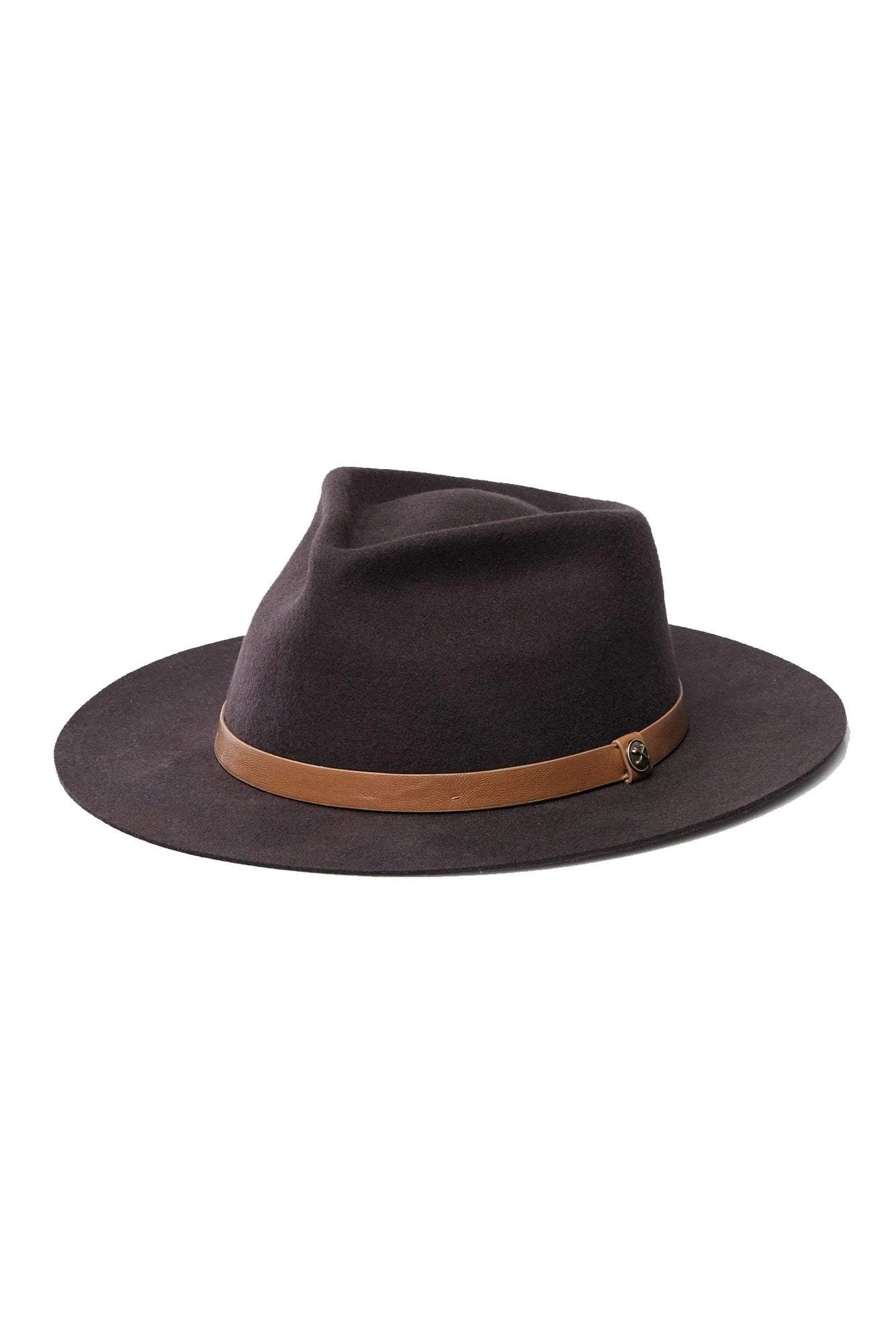 BILLY BONES CLUB WIDE BRIM FEDORA - KODIAC BROWN