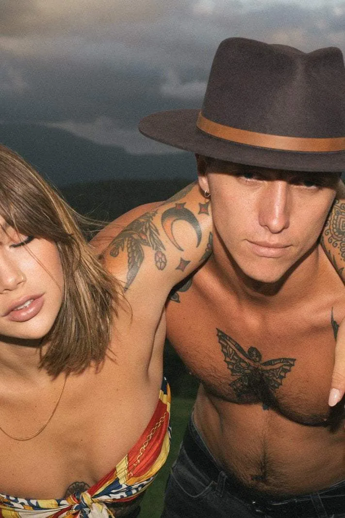 BILLY BONES CLUB WIDE BRIM FEDORA - KODIAC BROWN