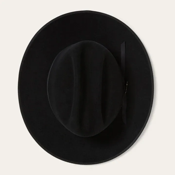 Blond Genius x Stetson - Open Road Royal Deluxe Hat in Black