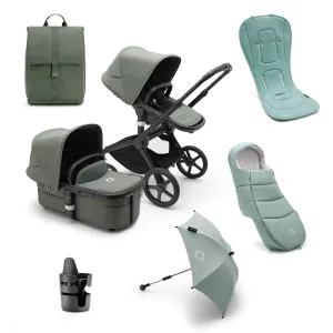 Bugaboo Fox 5 Complete Pushchair Bundle - Forest Green