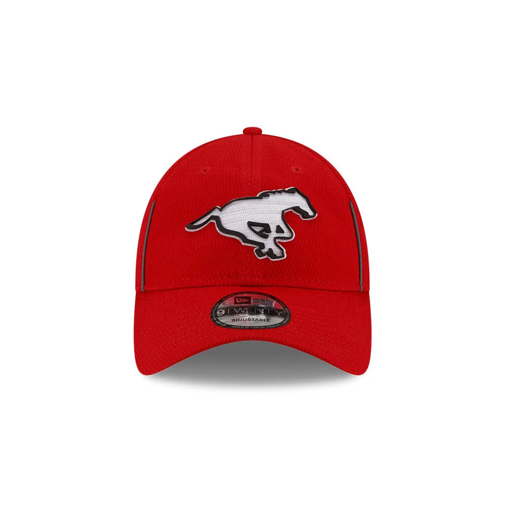 Calgary Stampeders CFL Football New Era Sideline 9TWENTY Red Adjustable Cap Hat