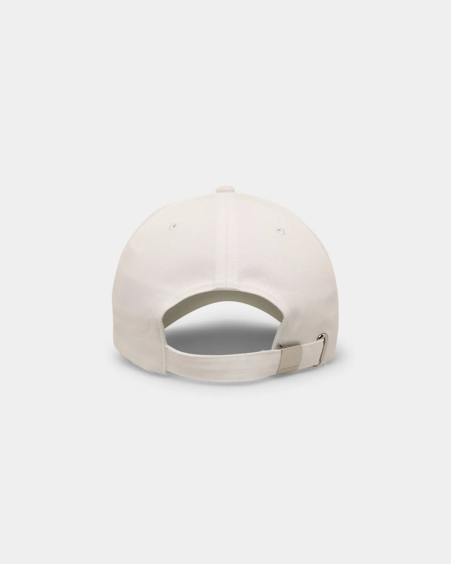 Calvin Klein CK Metal Baseball Cap Bright White