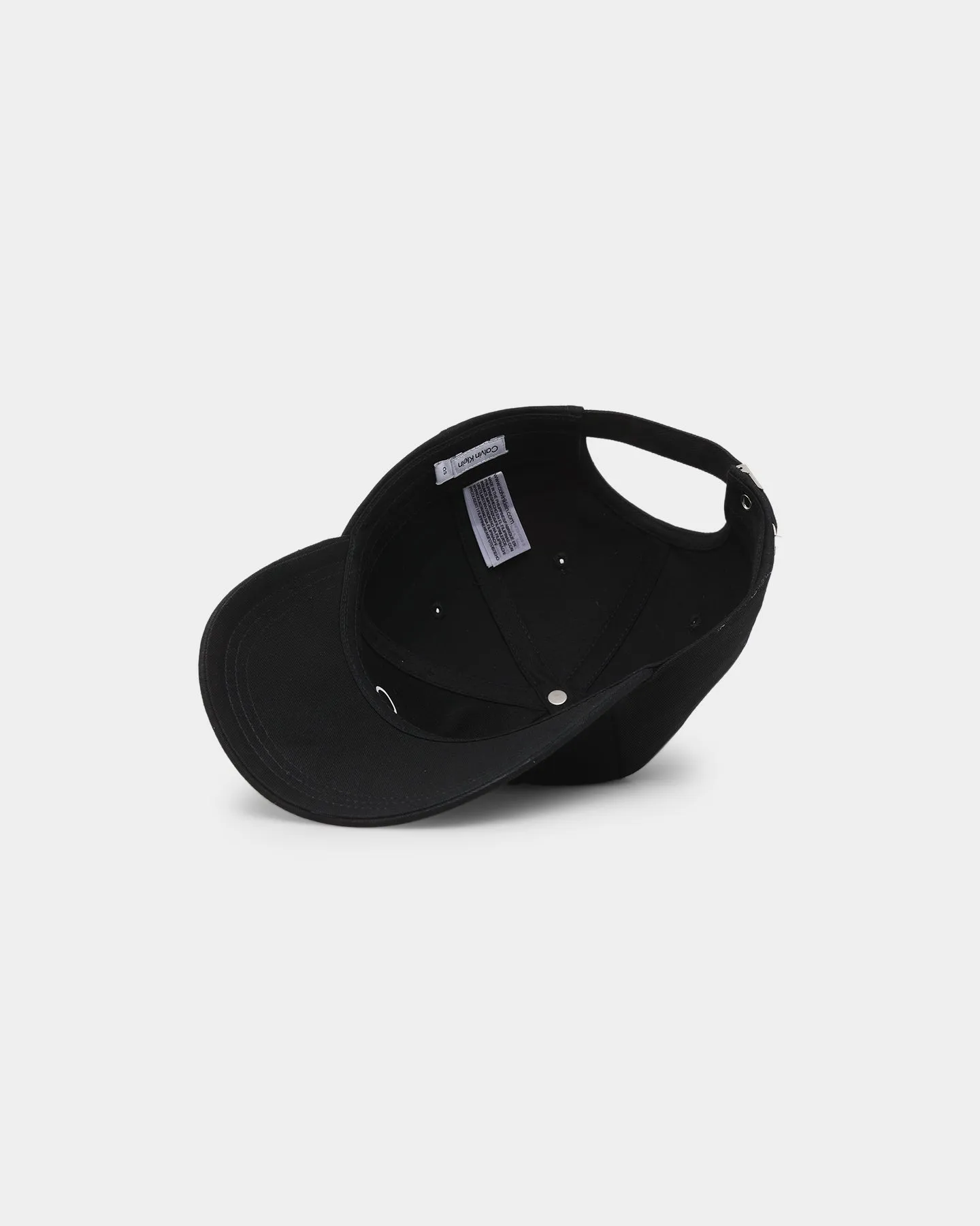 Calvin Klein Reimagined Logo Baseball Cap Ck Black