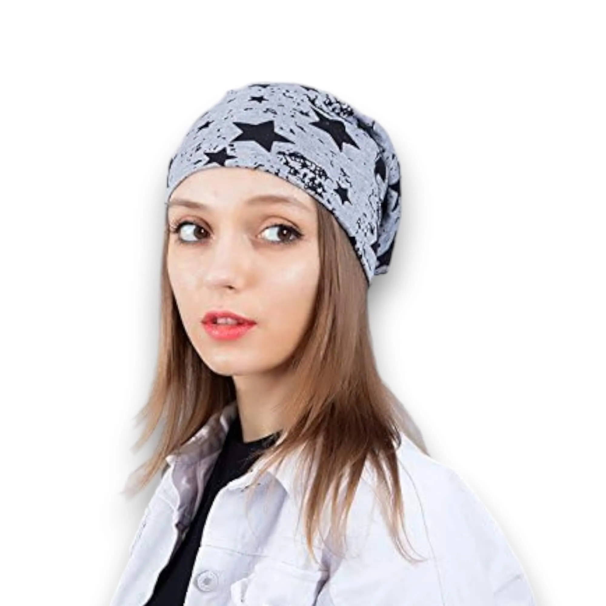 Celestial Stars Jersey Beanie Cap