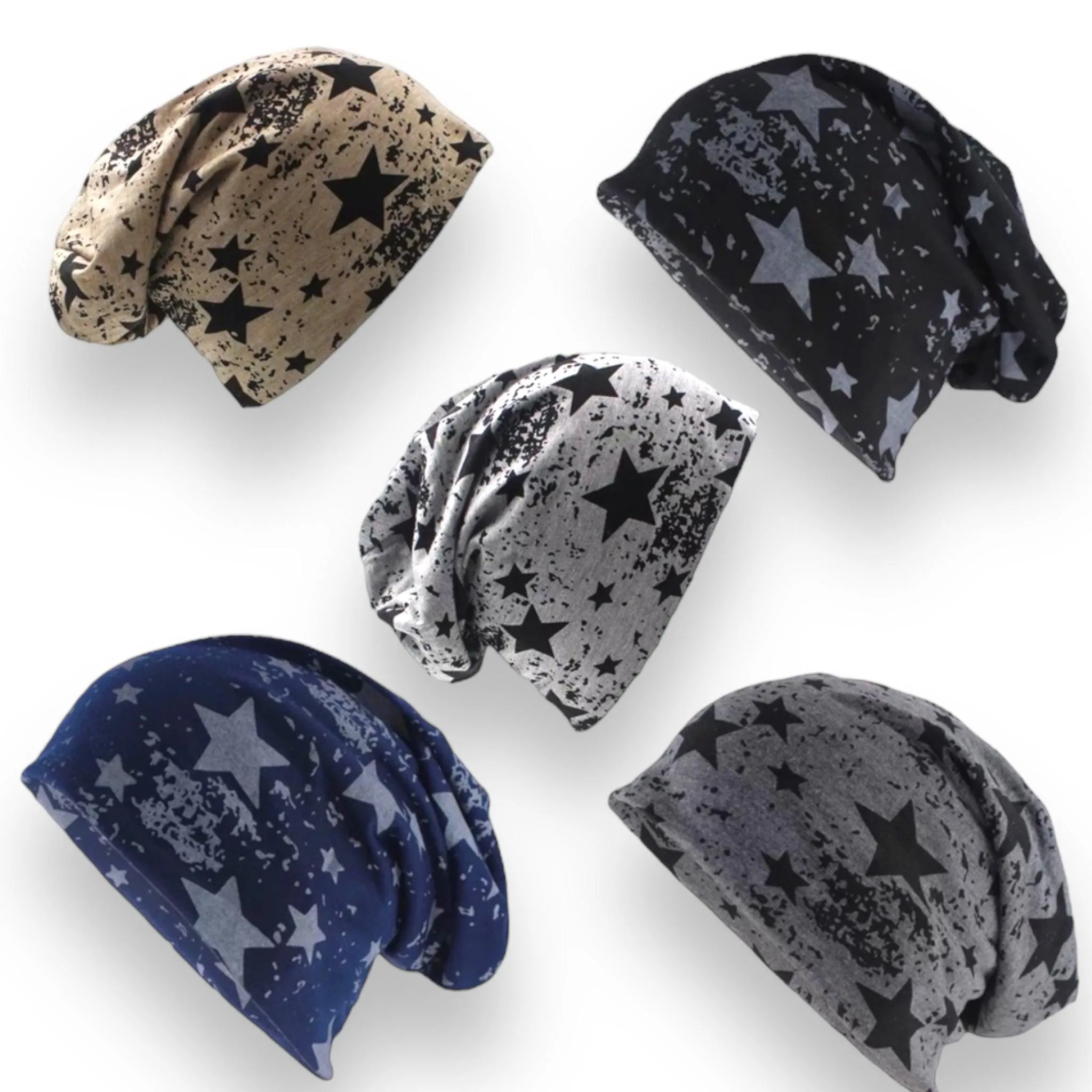 Celestial Stars Jersey Beanie Cap