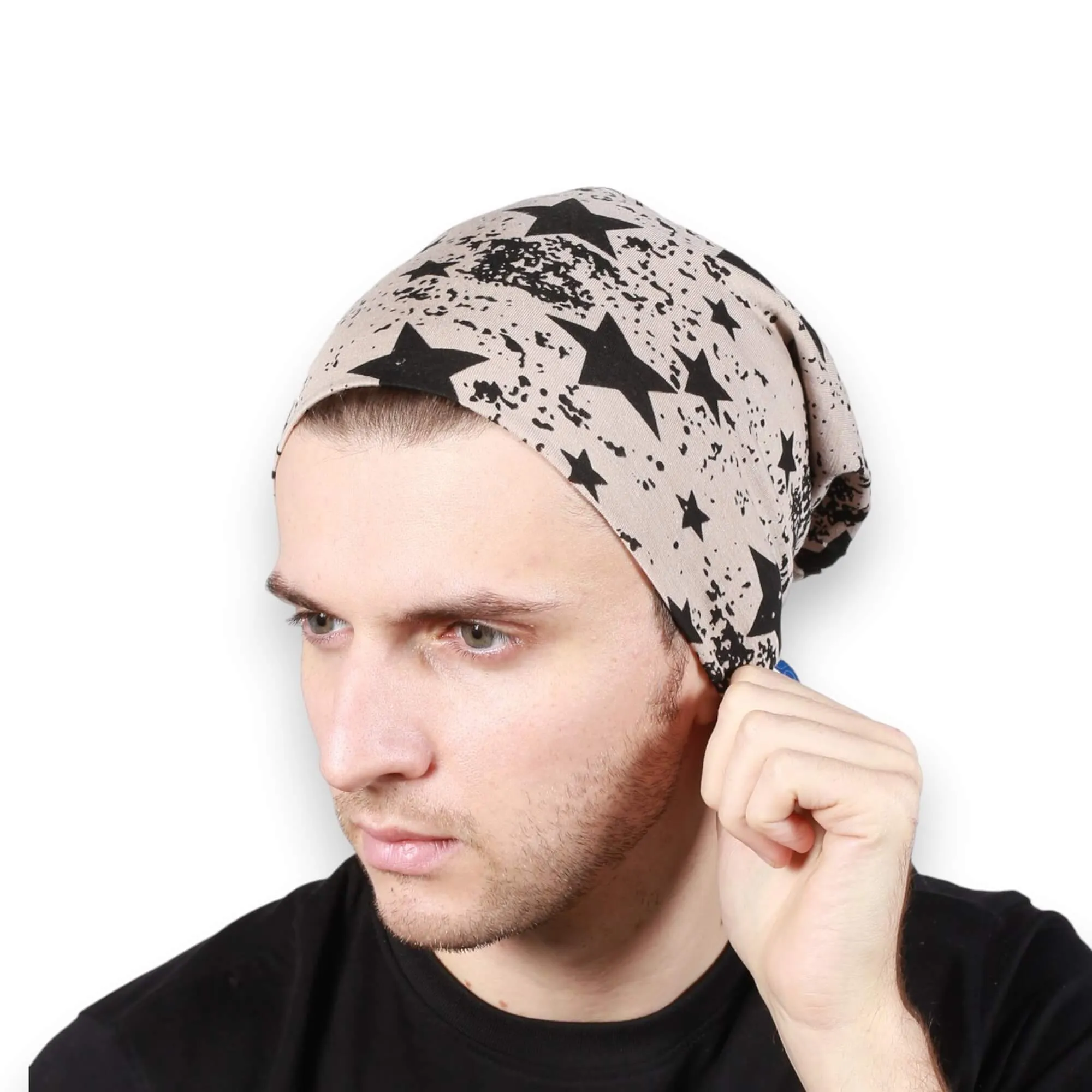 Celestial Stars Jersey Beanie Cap