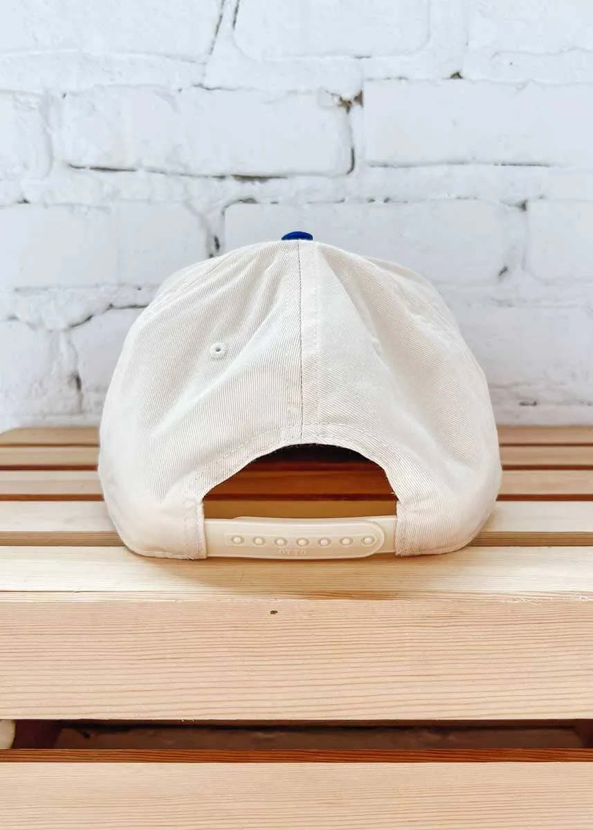 Chicago Puff Baseball Cap - Royal Blue