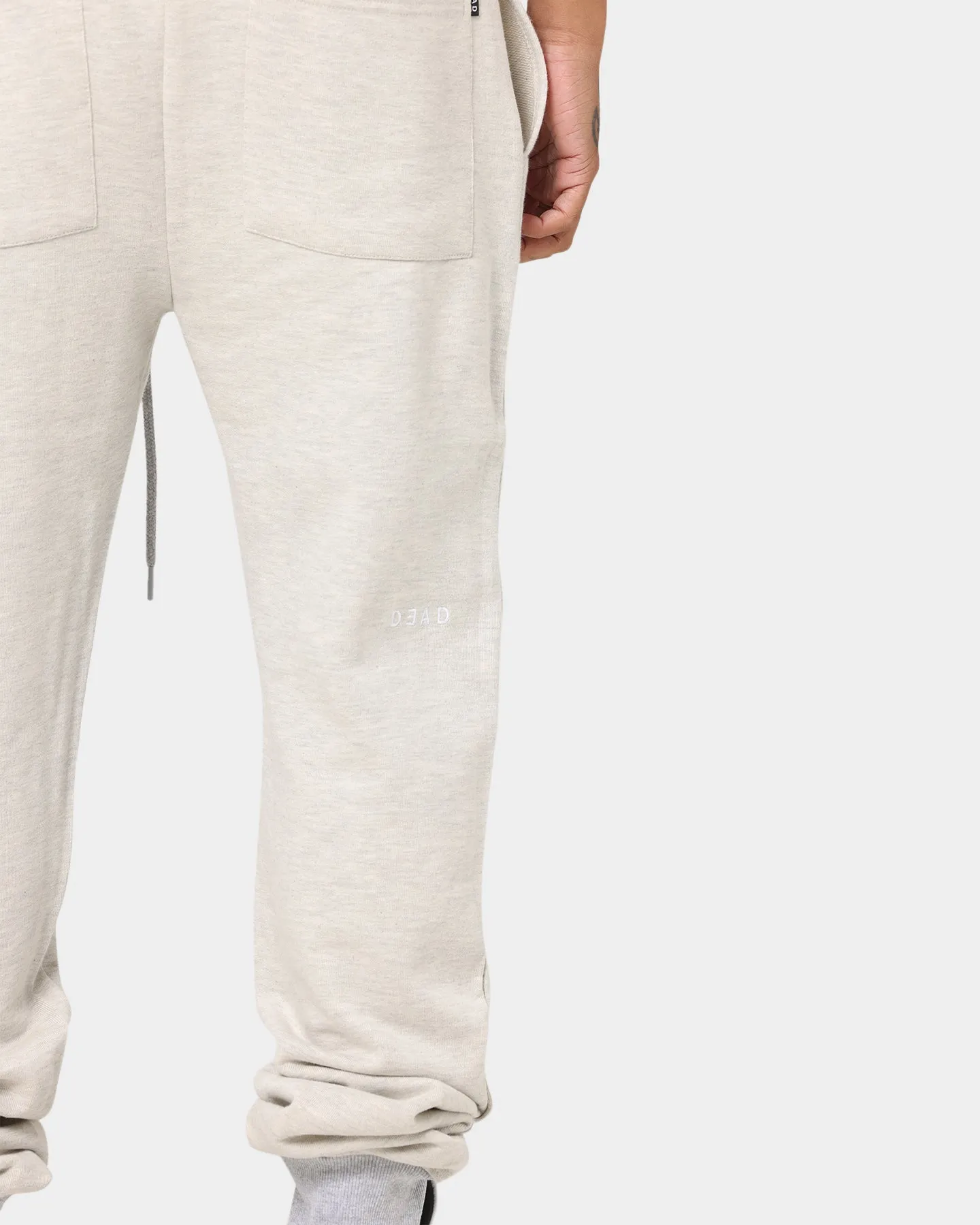 Dead Studios Two Tone Trackpants Oatmeal Marle