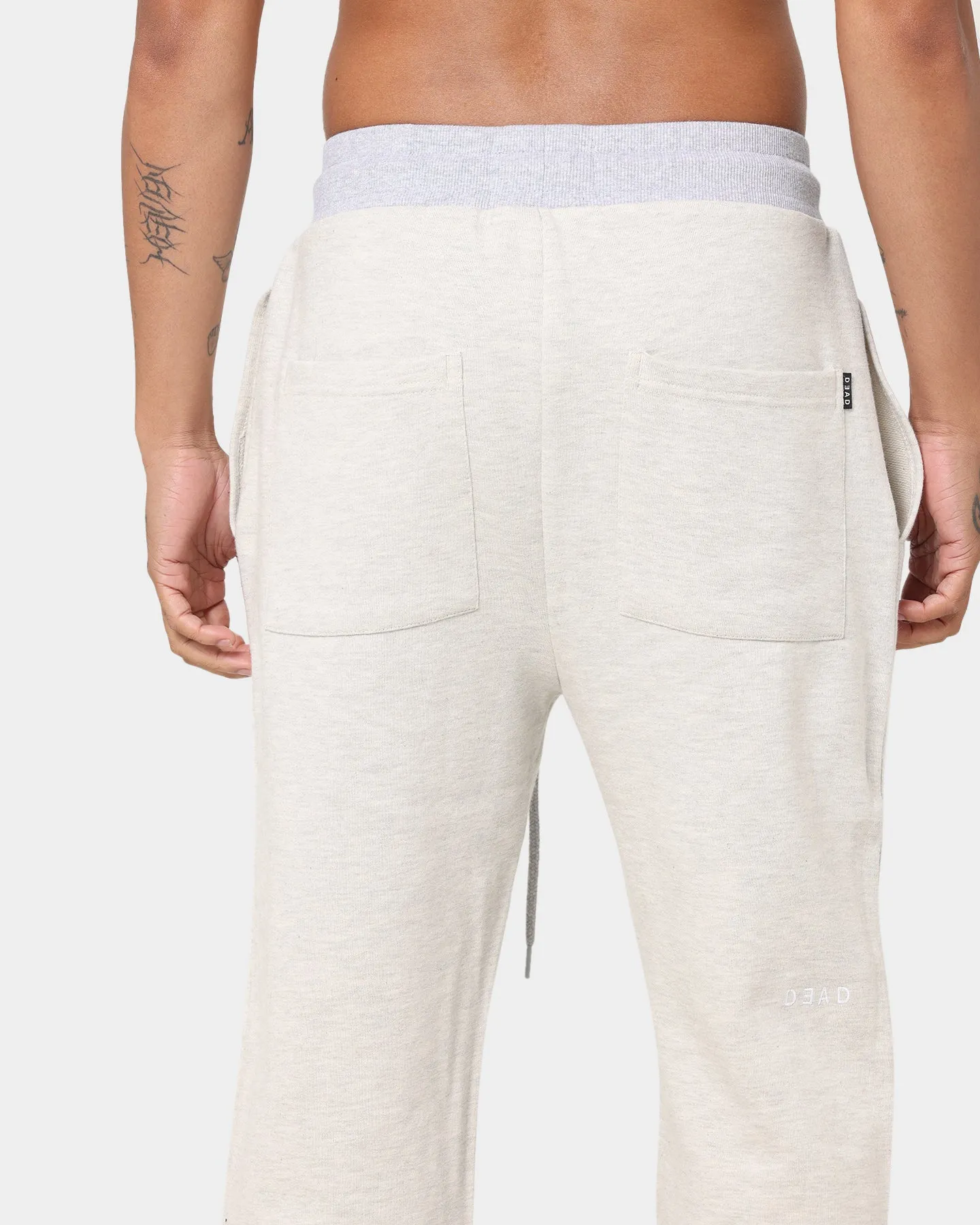 Dead Studios Two Tone Trackpants Oatmeal Marle
