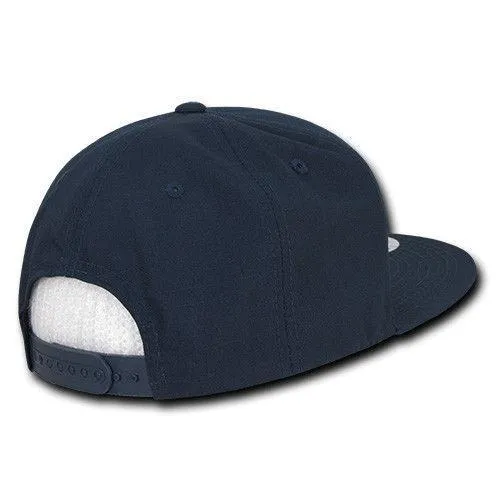 Decky Ripstop Snapbacks Retro Flat Bill Baseball Hats Caps Unisex