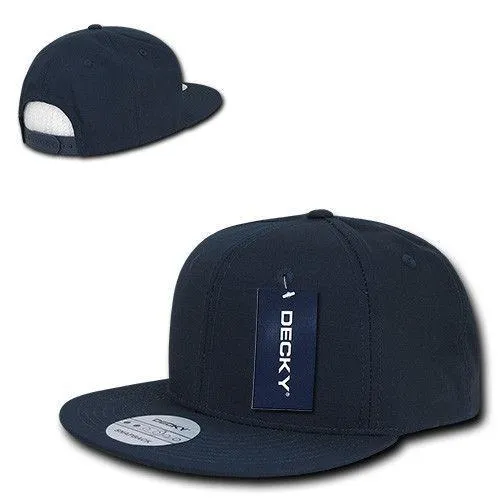 Decky Ripstop Snapbacks Retro Flat Bill Baseball Hats Caps Unisex