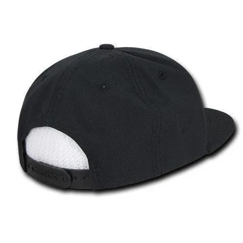 Decky Ripstop Snapbacks Retro Flat Bill Baseball Hats Caps Unisex