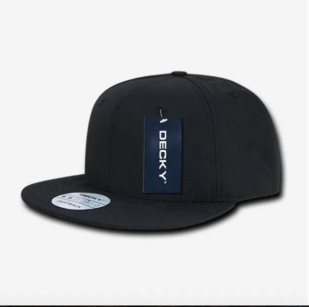 Decky Ripstop Snapbacks Retro Flat Bill Baseball Hats Caps Unisex