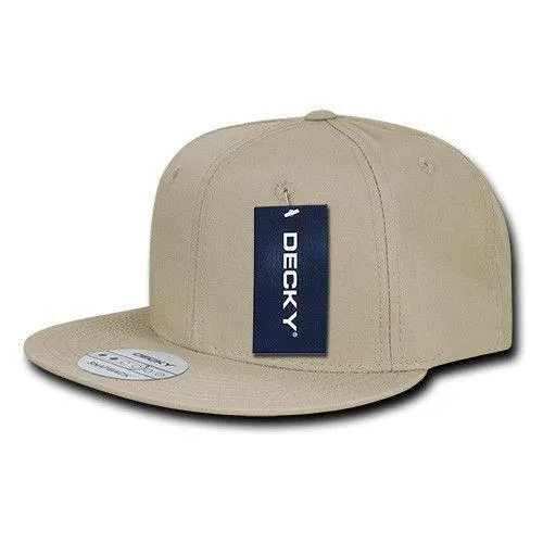 Decky Ripstop Snapbacks Retro Flat Bill Baseball Hats Caps Unisex