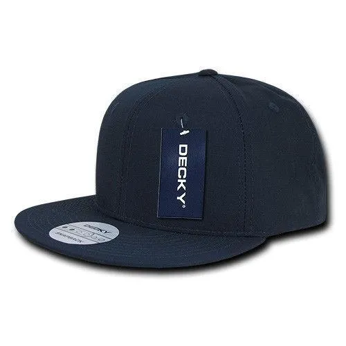 Decky Ripstop Snapbacks Retro Flat Bill Baseball Hats Caps Unisex