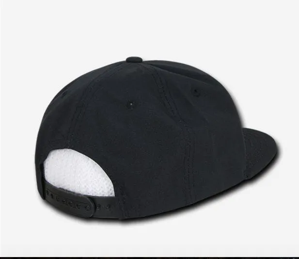 Decky Ripstop Snapbacks Retro Flat Bill Baseball Hats Caps Unisex