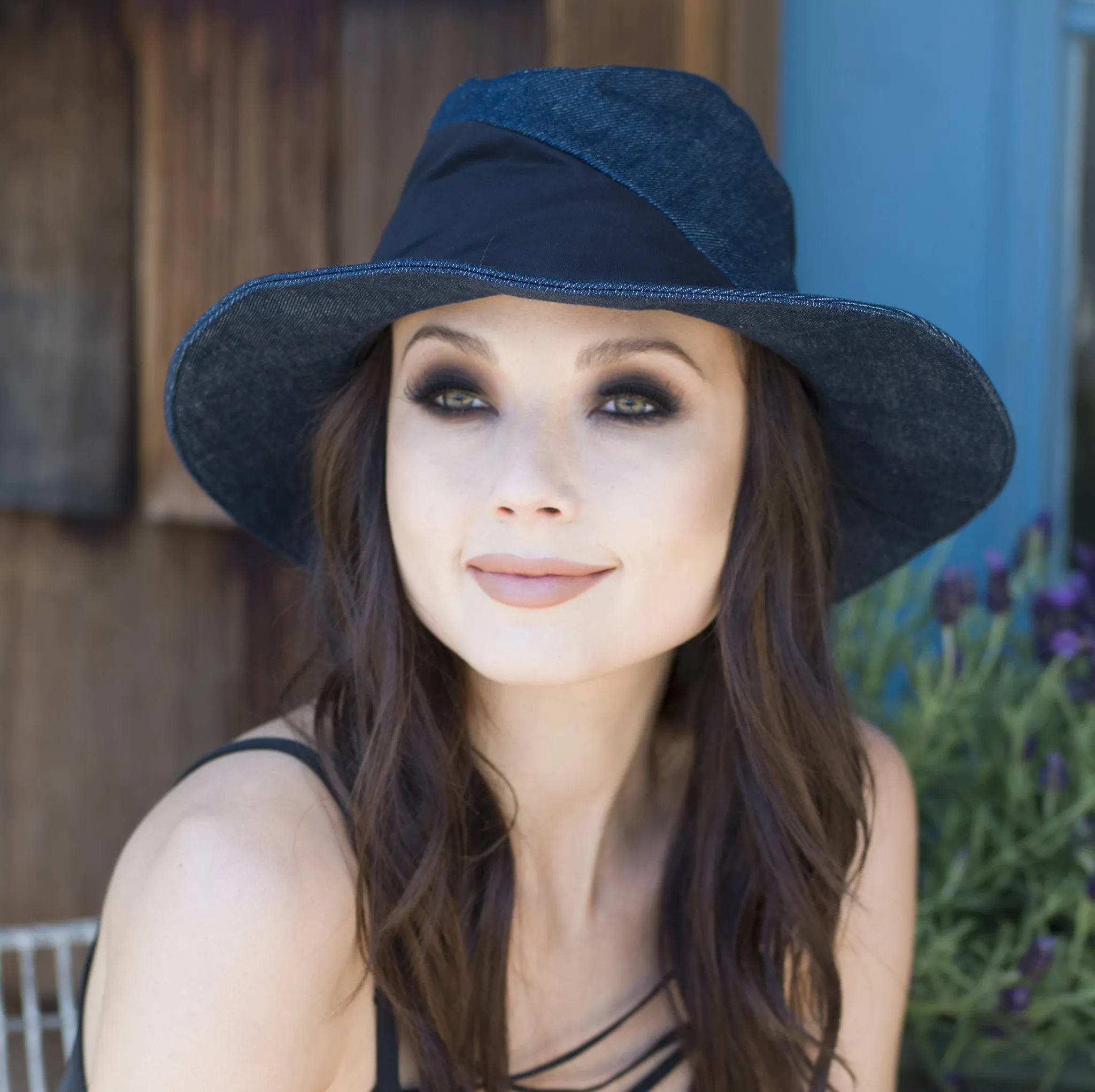 Denim Fedora
