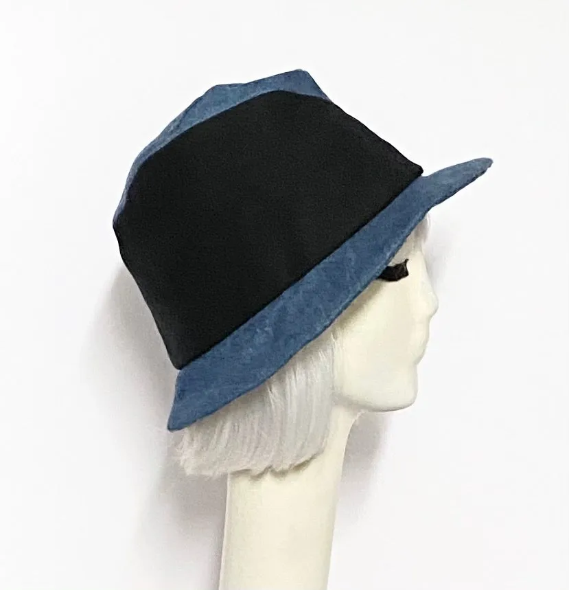 Denim Fedora