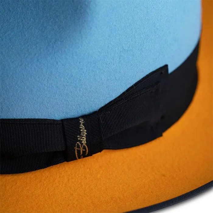 Elegant Felt Two Tone Fedora