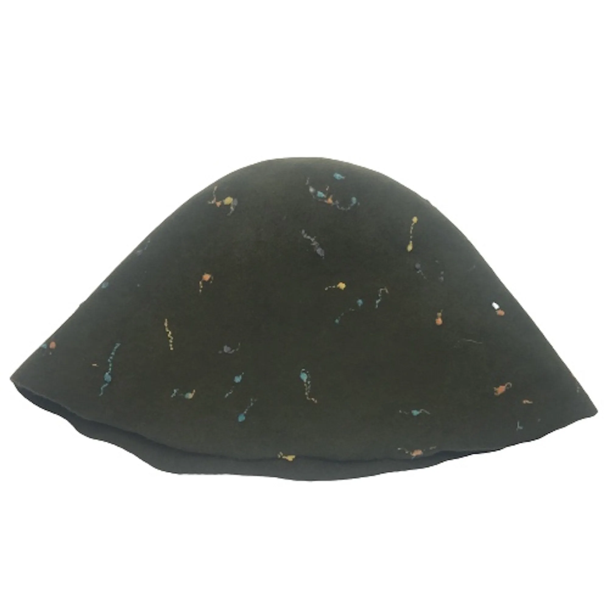 Felt Hat Bodies Cones Stitched Colored Thread for Hat Making