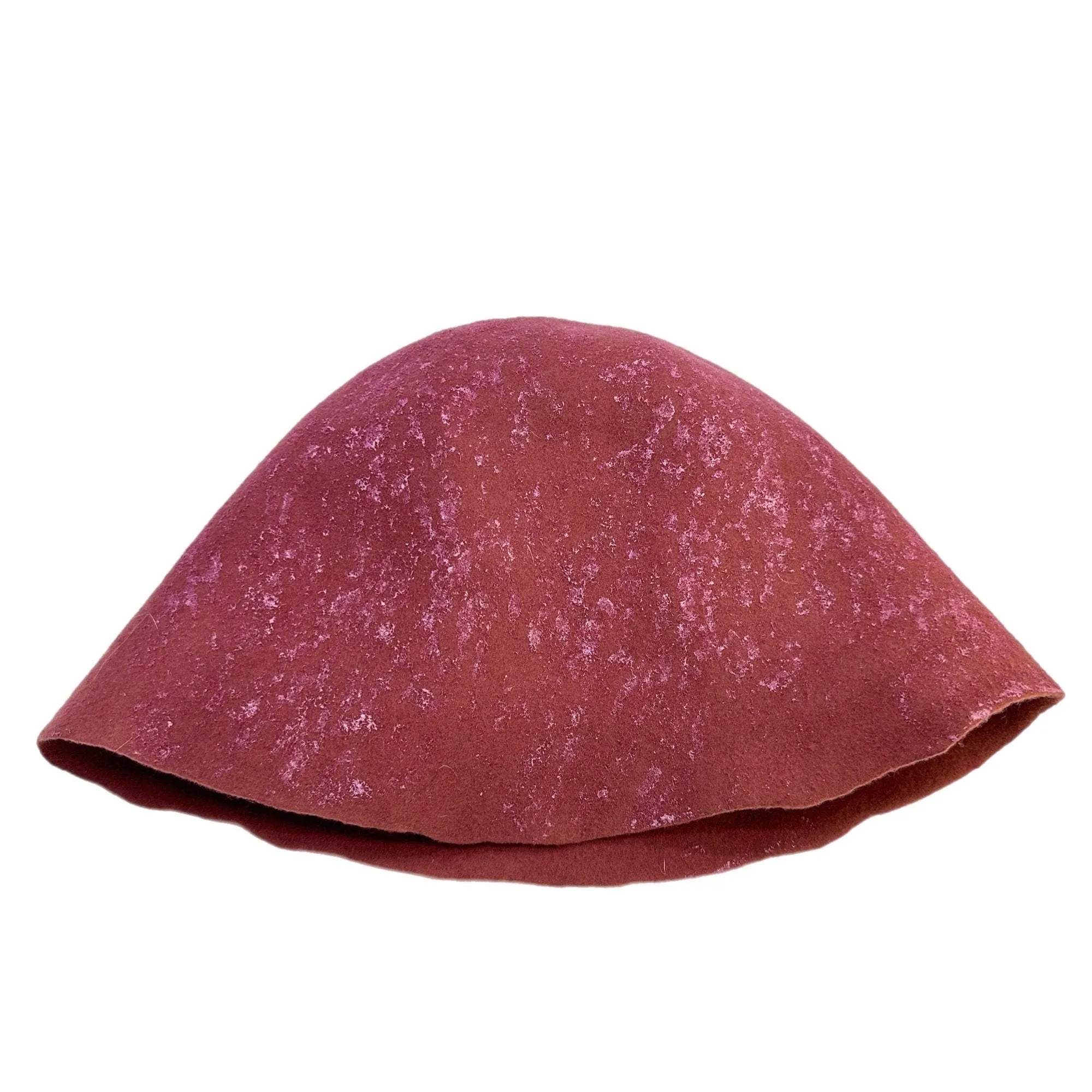 Felt Hat Bodies with Metallic Splash for Hat Making