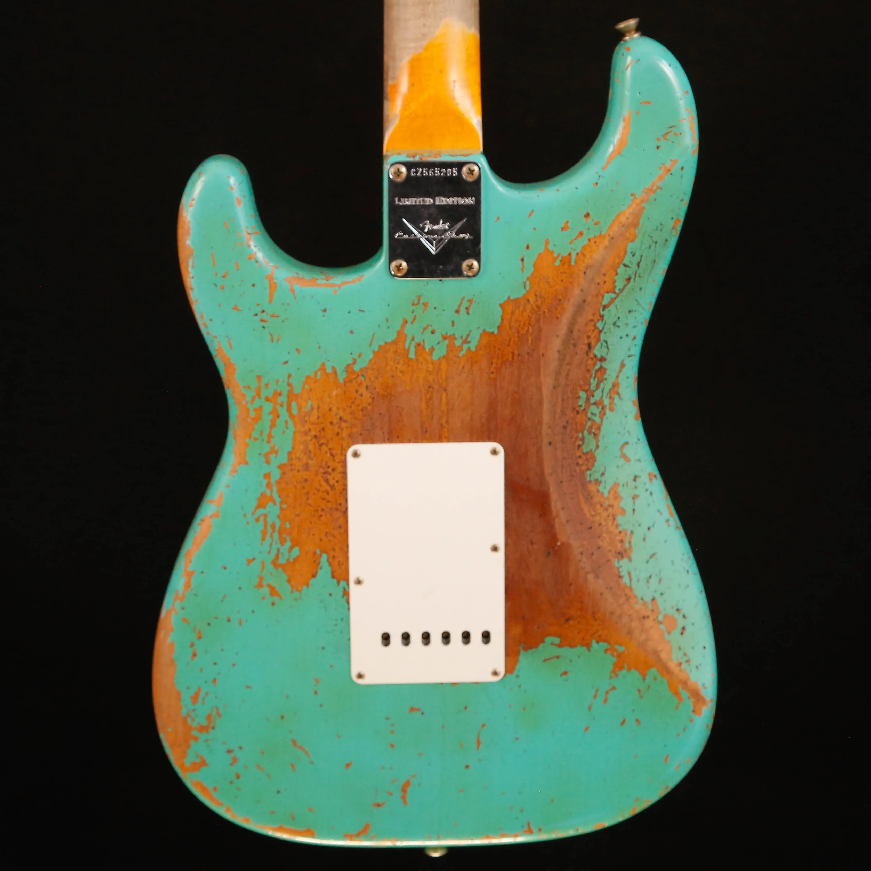 Fender Custom Shop 1960 Dual-Mag II Stratocaster Super Heavy Relic, Sfm Green 7lbs 9.1oz