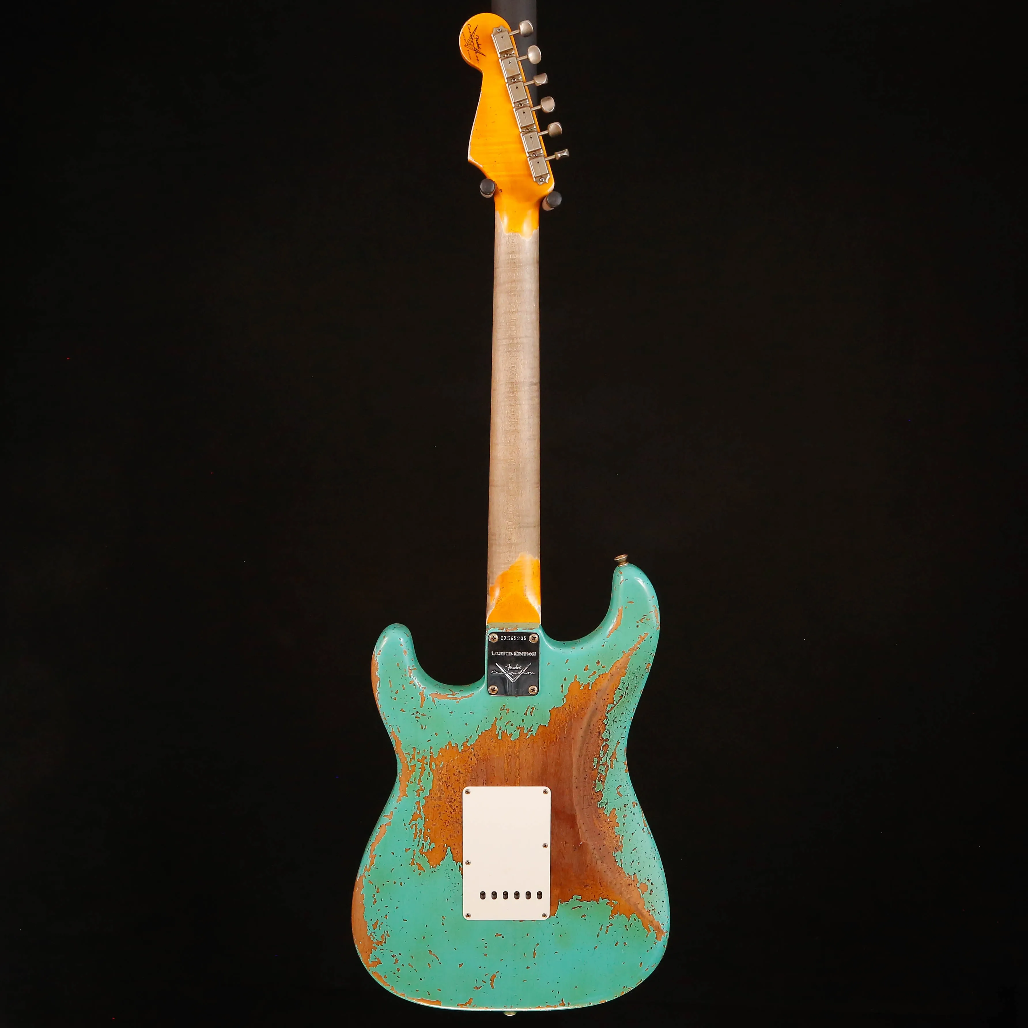 Fender Custom Shop 1960 Dual-Mag II Stratocaster Super Heavy Relic, Sfm Green 7lbs 9.1oz