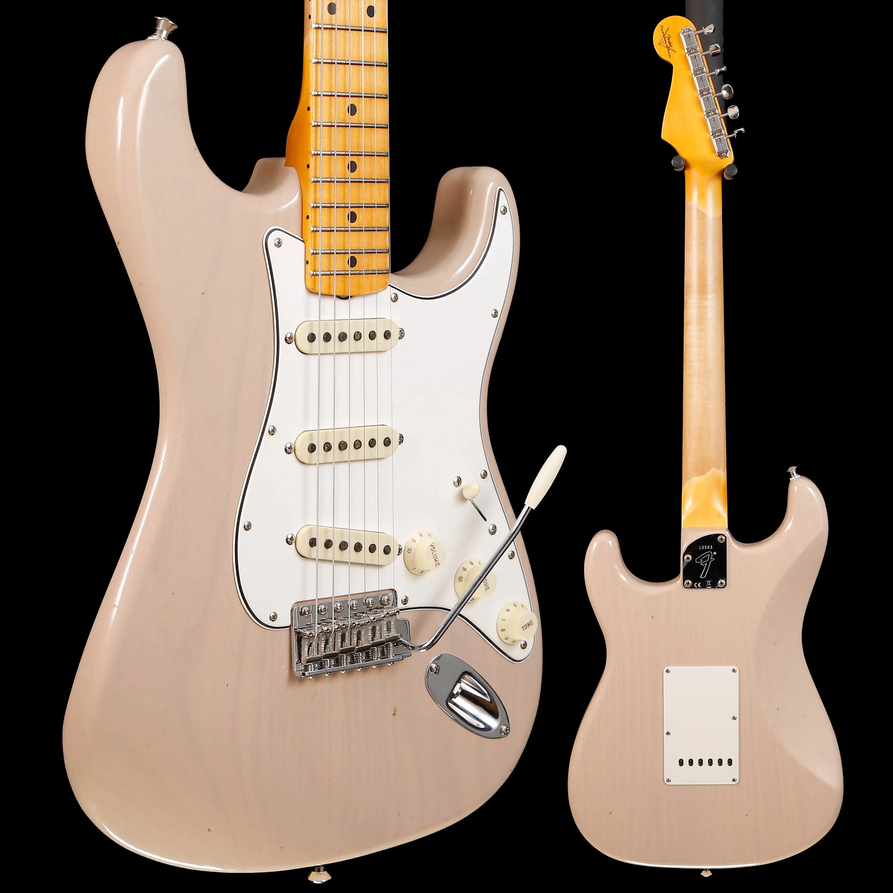 Fender Custom Shop Postmodern Stratocaster Journeyman Dirty White 593 8lbs 1.1oz