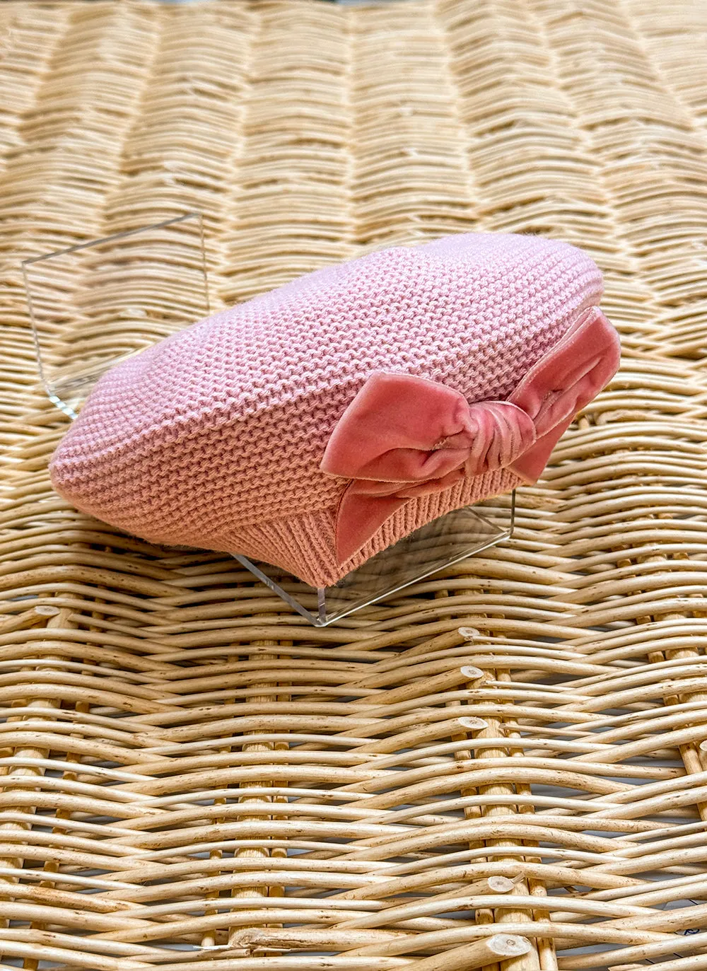 GARTER STITCH BERET