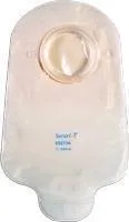 Genairex 502214 Securi-T 2-Piece Urinary Pouch With One Sided Comfort Panel And Flip Flow Valve With Cap 2-1/4" Flange, 10" L, Transparent, With One Night Drain Adapter