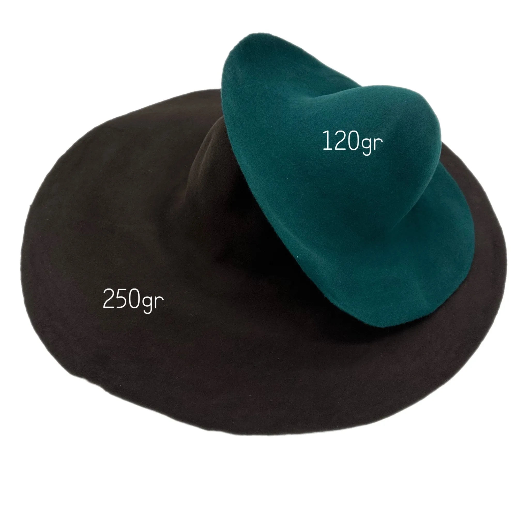 Giant Wool Felt Capeline Hat Bodies for Millinery