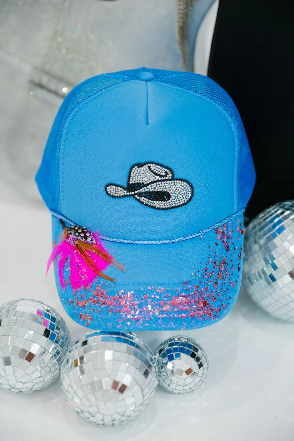 GROUPIE BLUE TRUCKER HAT