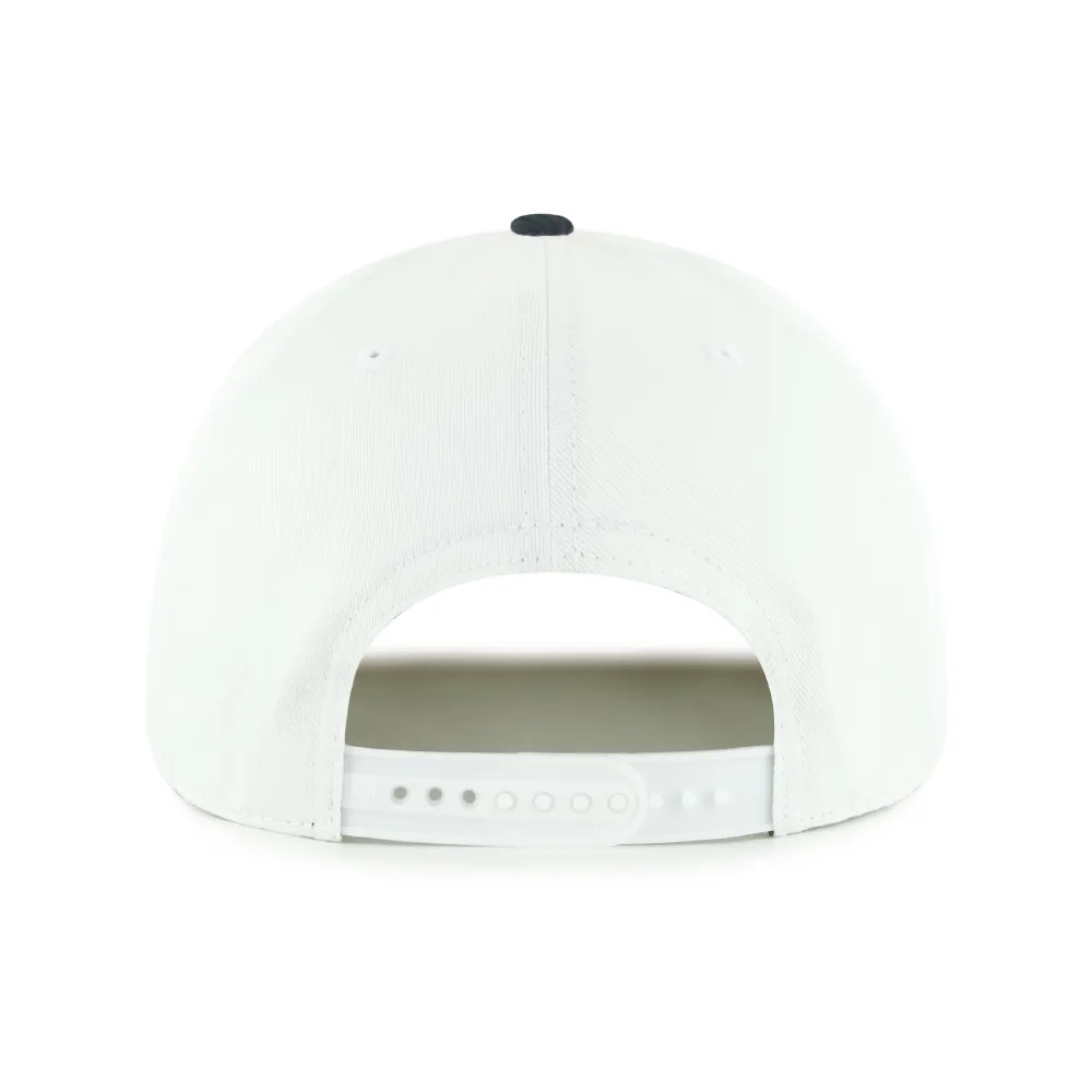 Indianapolis Indians '47 Adult White/Black Rustic Hitch Adjustable Snapback Cap