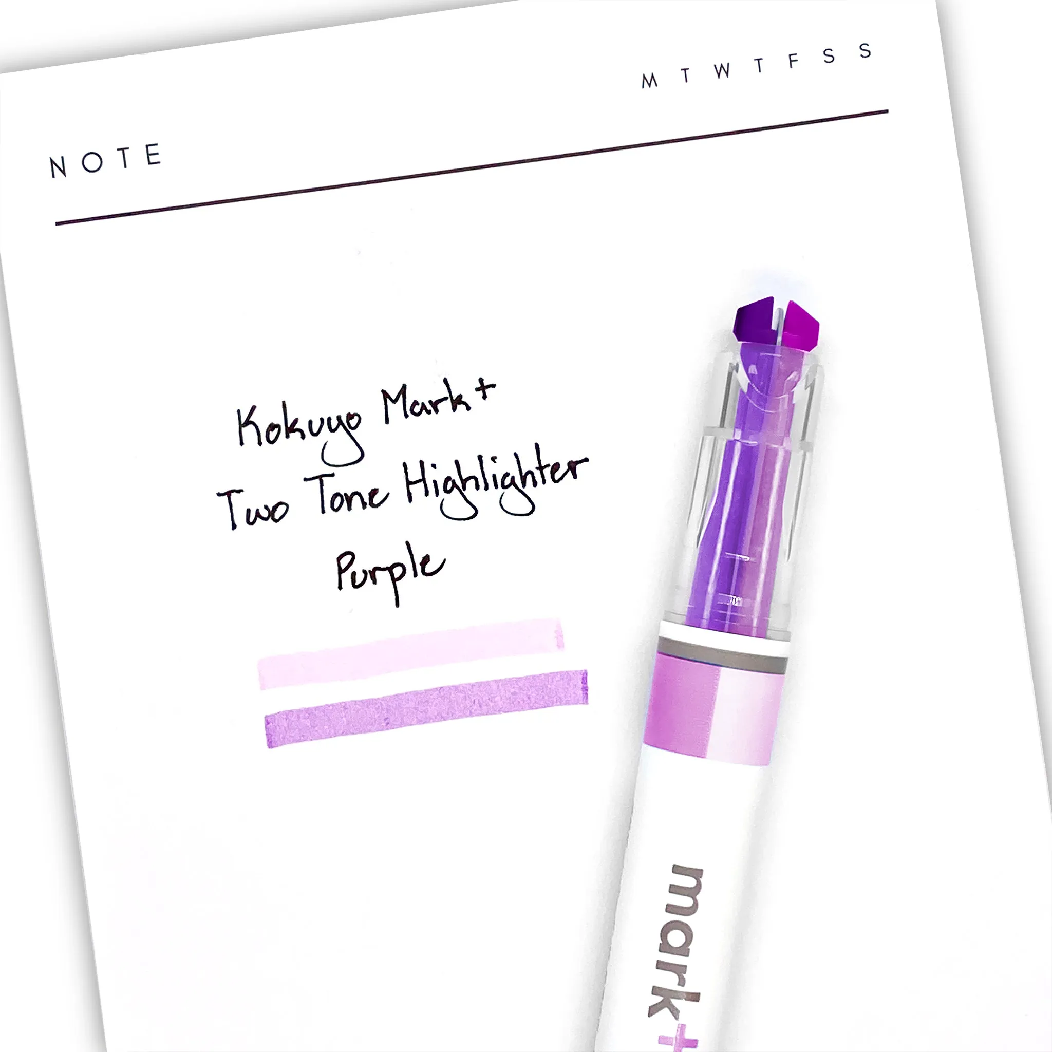 Kokuyo Mark  Two Tone Highlighter