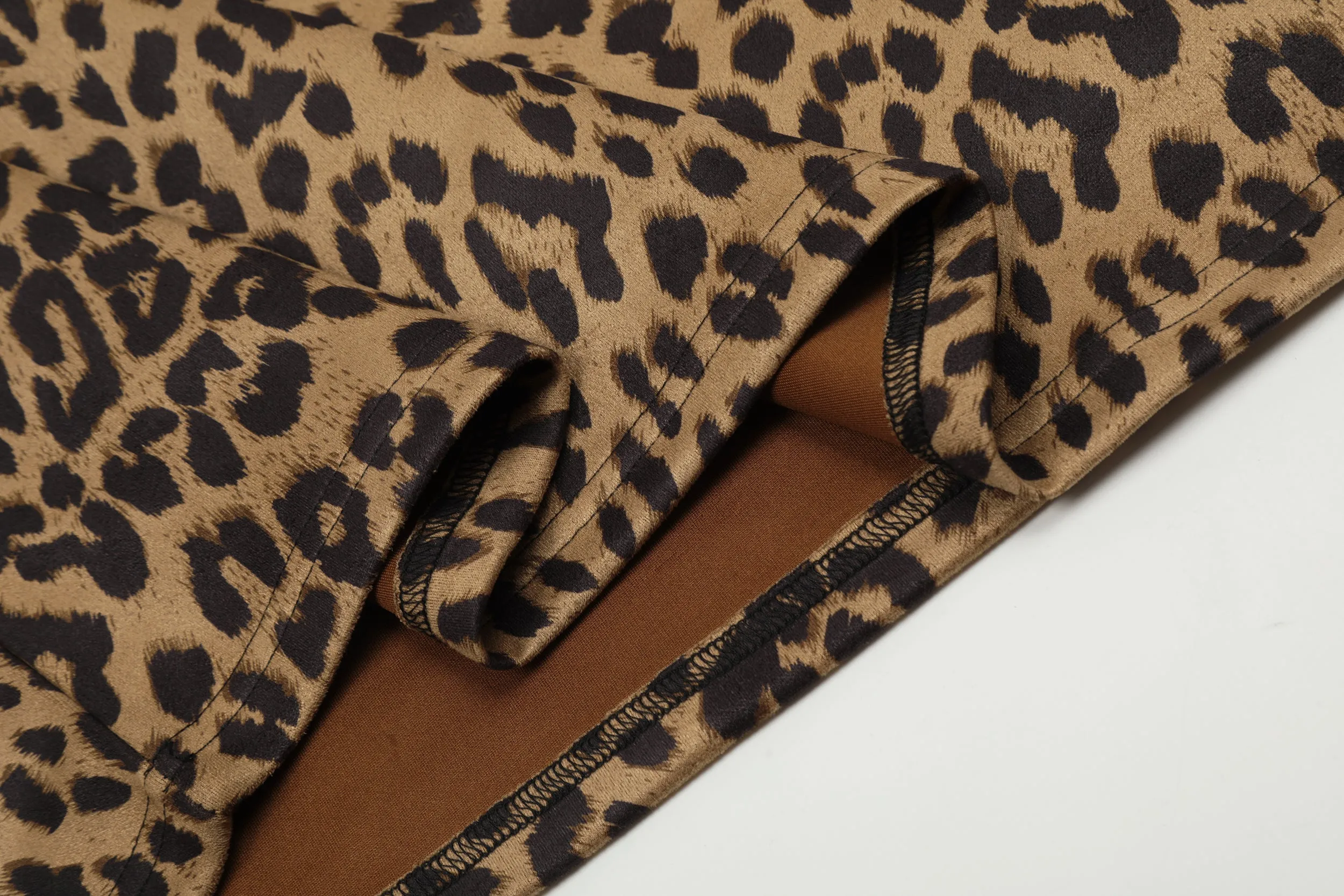 Light Leopard | Leopard Print Cotton T-Shirt