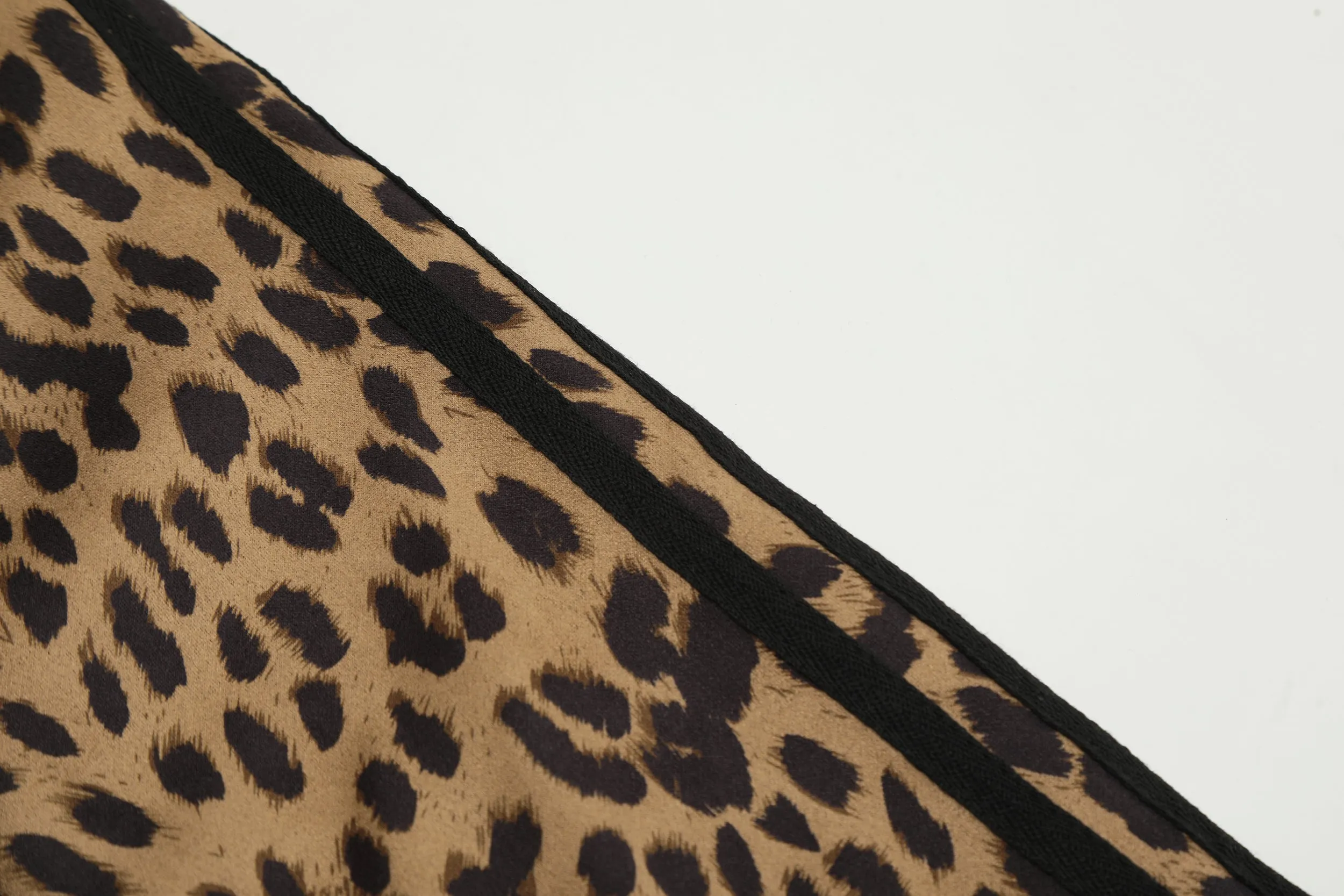Light Leopard | Leopard Print Cotton T-Shirt